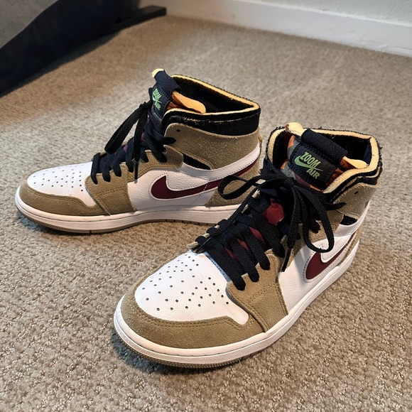 Nike Air Jordan’s - Neutral Olive - Size 9.5 W - Picture 1 of 6